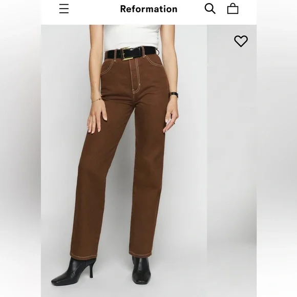 Reformation cheap carpenter pant